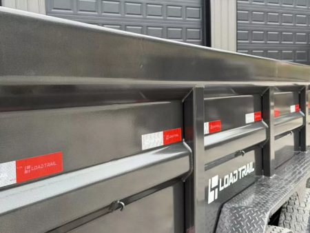 New 2026 Load Trail DL 83X16 TRIPLE AXLE 21K GVWR HIGH SIDE  Dump Trailer