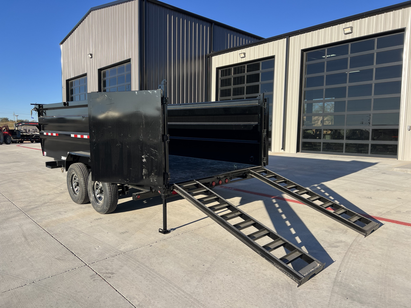 New 2026 PJ 83"x16' BP Tandem Axle Low Pro High Side Dump w/ 48" Sides – DM