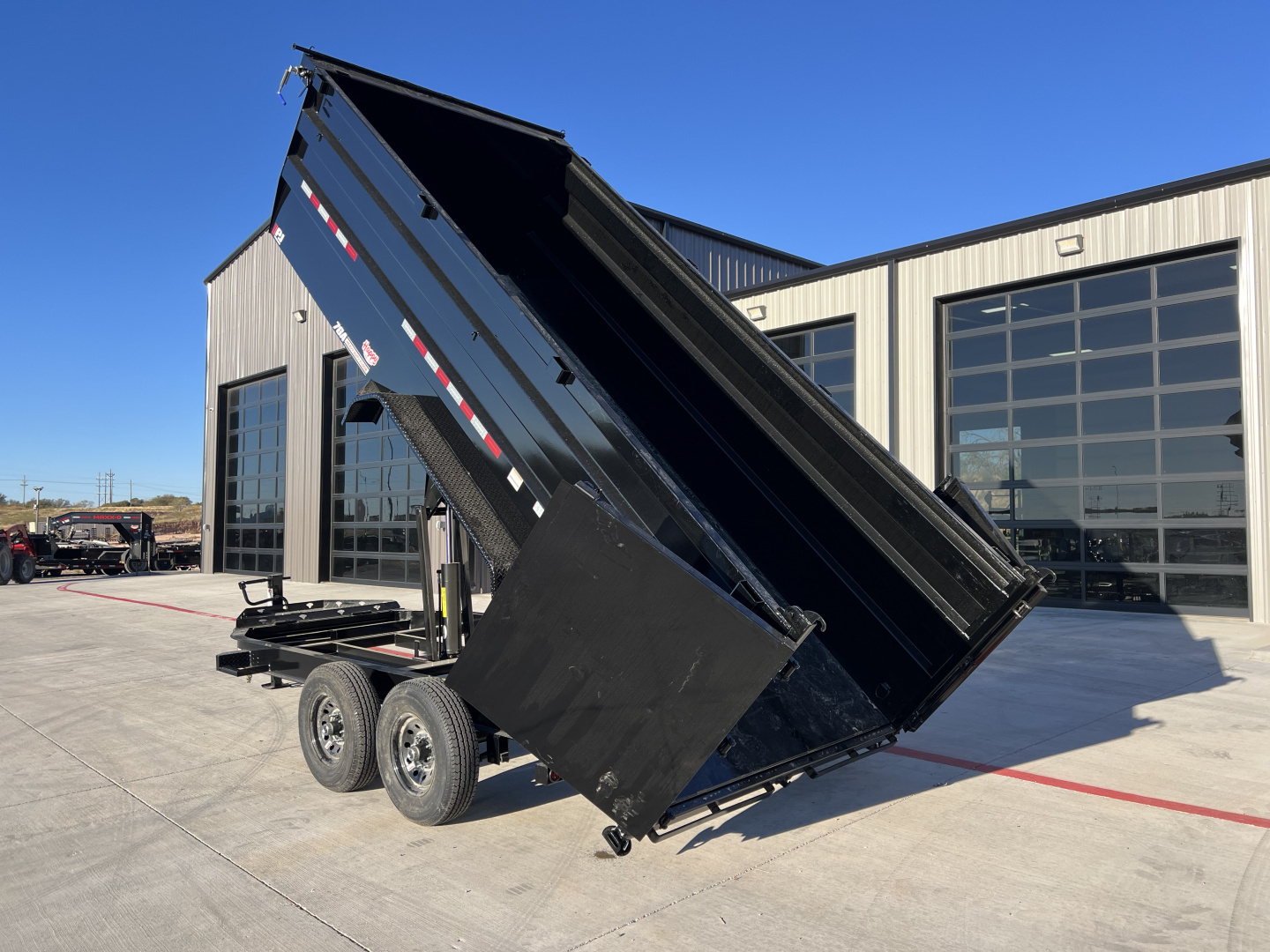 New 2026 PJ 83"x16' BP Tandem Axle Low Pro High Side Dump w/ 48" Sides – DM