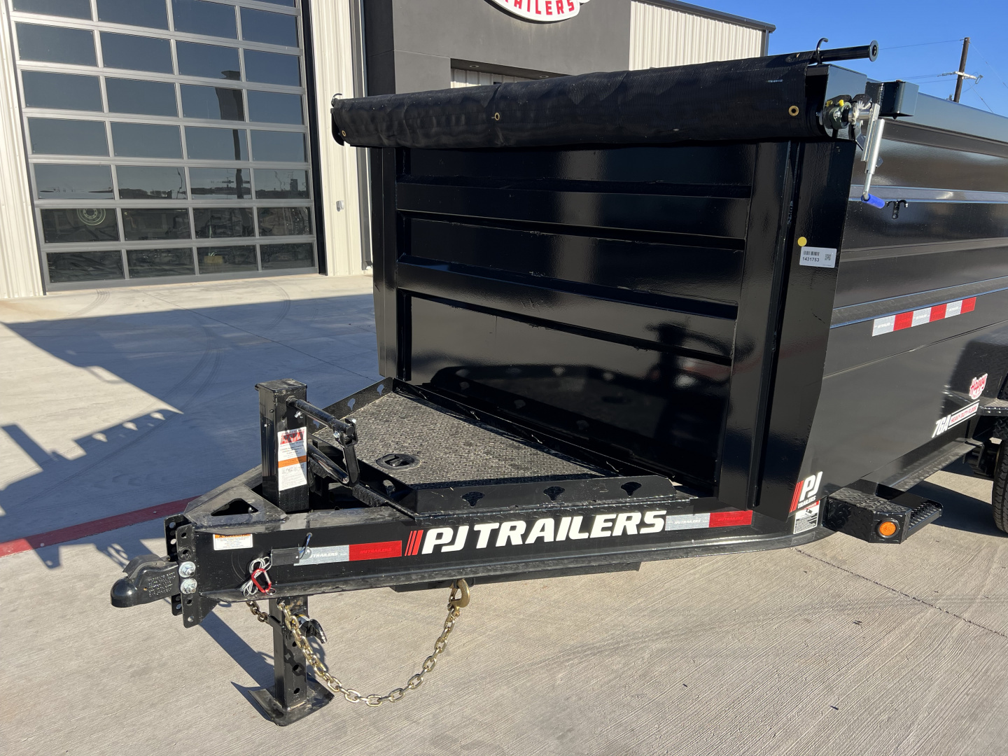 New 2026 PJ 83"x16' BP Tandem Axle Low Pro High Side Dump w/ 48" Sides – DM