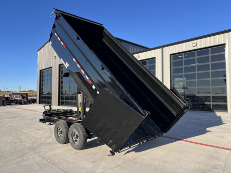 New 2026 PJ 83"x16' BP Tandem Axle Low Pro High Side Dump w/ 48" Sides – DM