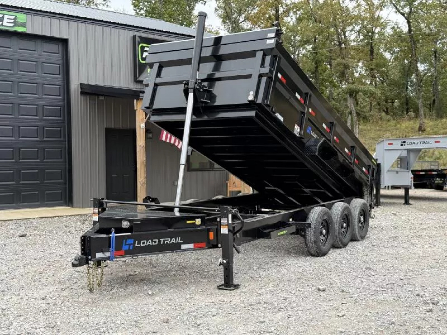 New 2026 Load Trail DL 83X16 TRIPLE AXLE 21K GVWR HIGH SIDE  Dump Trailer