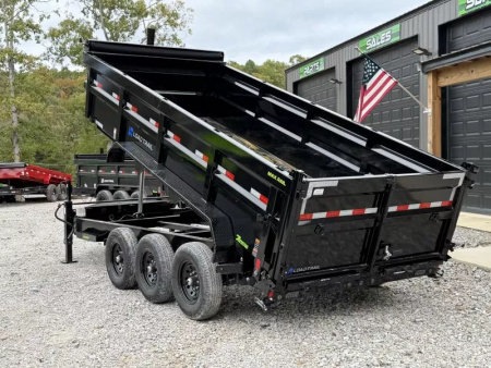New 2026 Load Trail DL 83X16 TRIPLE AXLE 21K GVWR HIGH SIDE  Dump Trailer
