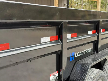 New 2026 Load Trail DL 83X16 TRIPLE AXLE 21K GVWR HIGH SIDE  Dump Trailer