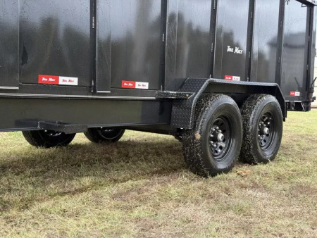 New 2025 TrailMaxx Trailers 83X16 HIGH SIDE Telescopic 14K GVWR GOOSENECK Dump Trailer