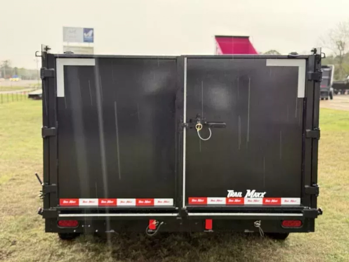 New 2025 TrailMaxx Trailers 83X16 HIGH SIDE Telescopic 14K GVWR GOOSENECK Dump Trailer