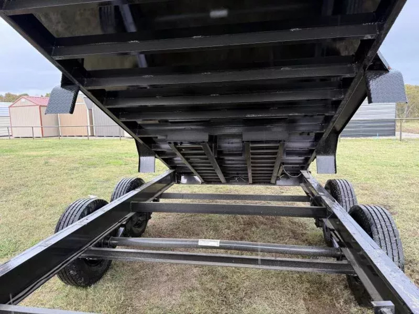 New 2025 TrailMaxx Trailers 83X16 HIGH SIDE Telescopic 14K GVWR GOOSENECK Dump Trailer