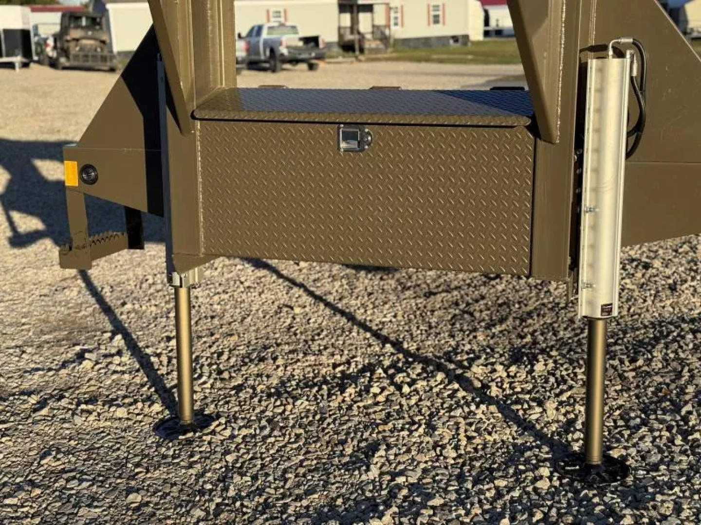 New 2026 Load Trail GL 102X40 GOOSENECK 12' HYDRAULIC DOVETAIL AND JACKS 25900 GVWR Flatbed Trailer