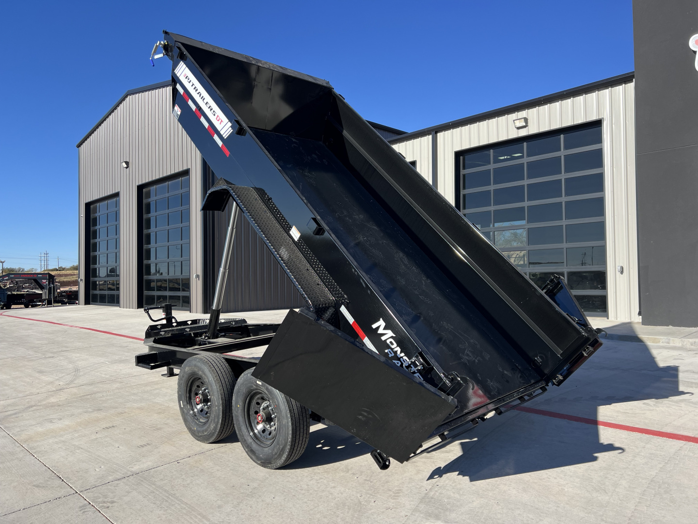 New 2026 PJ 83"x14' BP Tandem Axle Low Pro Telescopic Dump w/ 24" Sides – DT