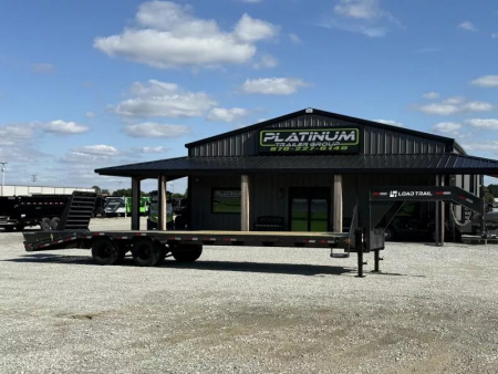 New 2026 Load Trail GP 102X30 GOOSENECK W/MAX RAMPS 25900 GVWR Flatbed Trailer