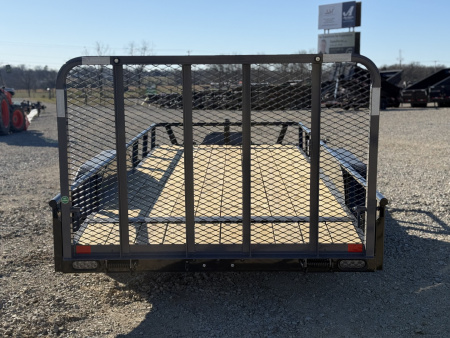 New 2026 RawMaxx UTX 77X16 W/TOOLBOX AND 4' FOLDING GATE 7K GVWR Utility Trailer
