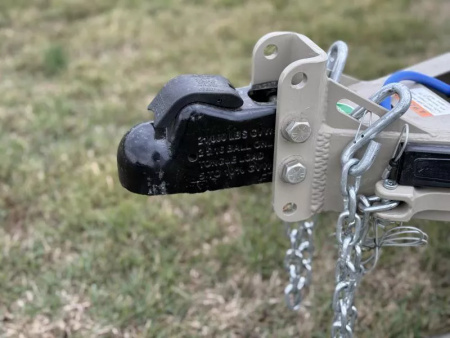 New 2026 RawMaxx UTX 77X16 W/TOOLBOX AND 4' FOLDING GATE 7K GVWR Utility Trailer