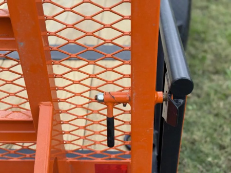 New 2026 RawMaxx UTX 83X16 W/TOOLBOX AND 4' HD FOLDING SPLIT GATE 10K GVWR Utility Trailer