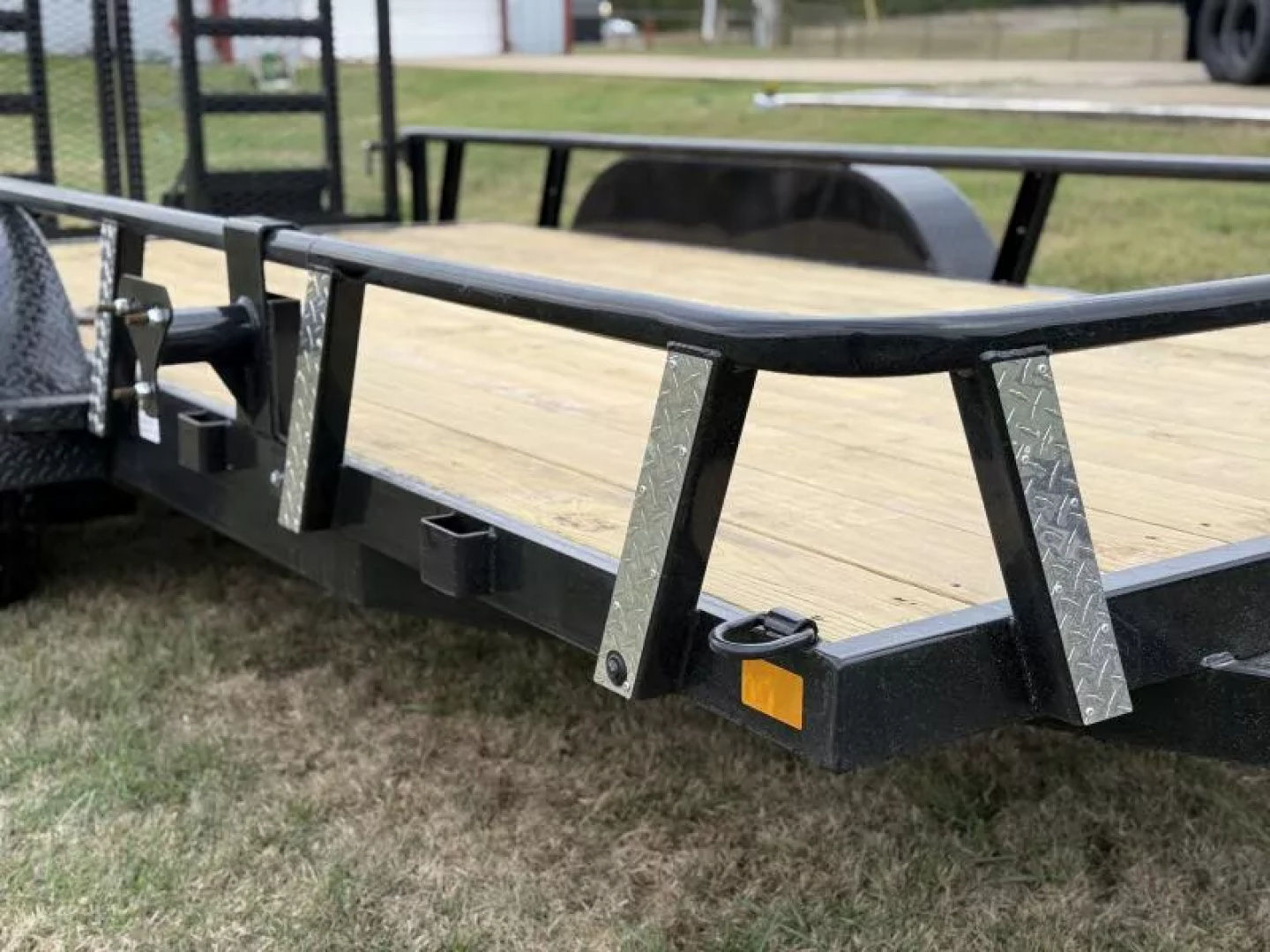 New 2026 RawMaxx UTX 83X16 W/4' HD FOLDING SPLIT GATE 10K GVWR Utility Trailer