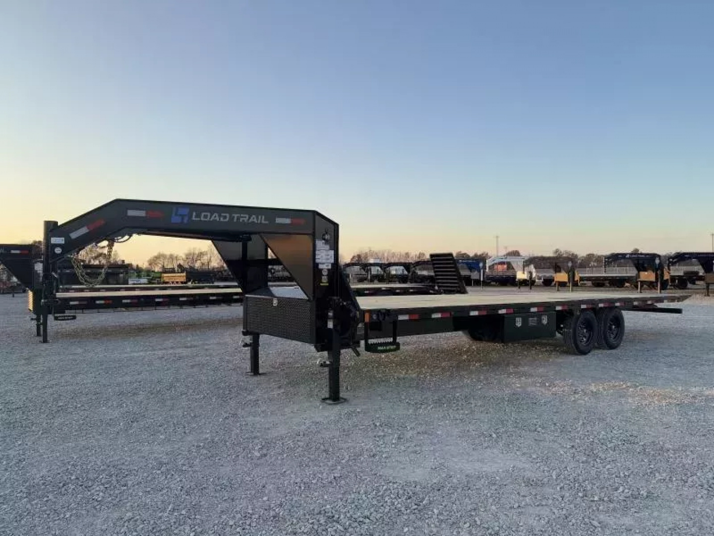 New 2025 Load Trail GE 102X28 GOOSENECK FULL TILT WIRELESS REMOTE 14K GVWR Tilt Trailer
