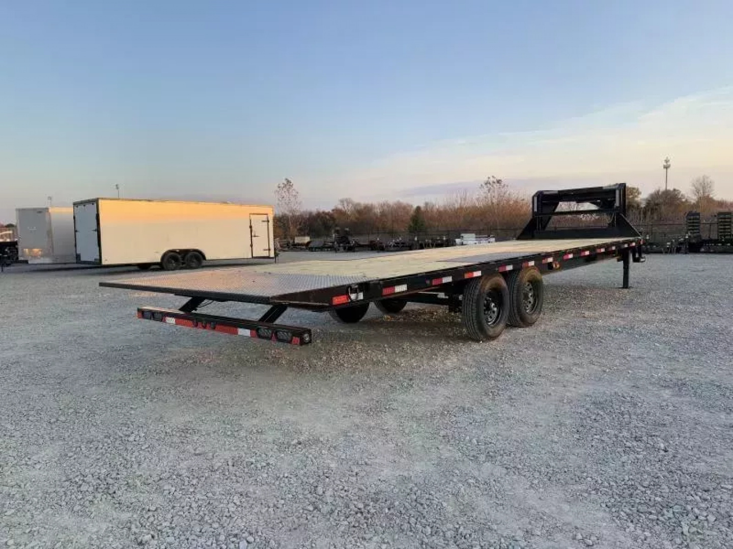 New 2025 Load Trail GE 102X28 GOOSENECK FULL TILT WIRELESS REMOTE 14K GVWR Tilt Trailer