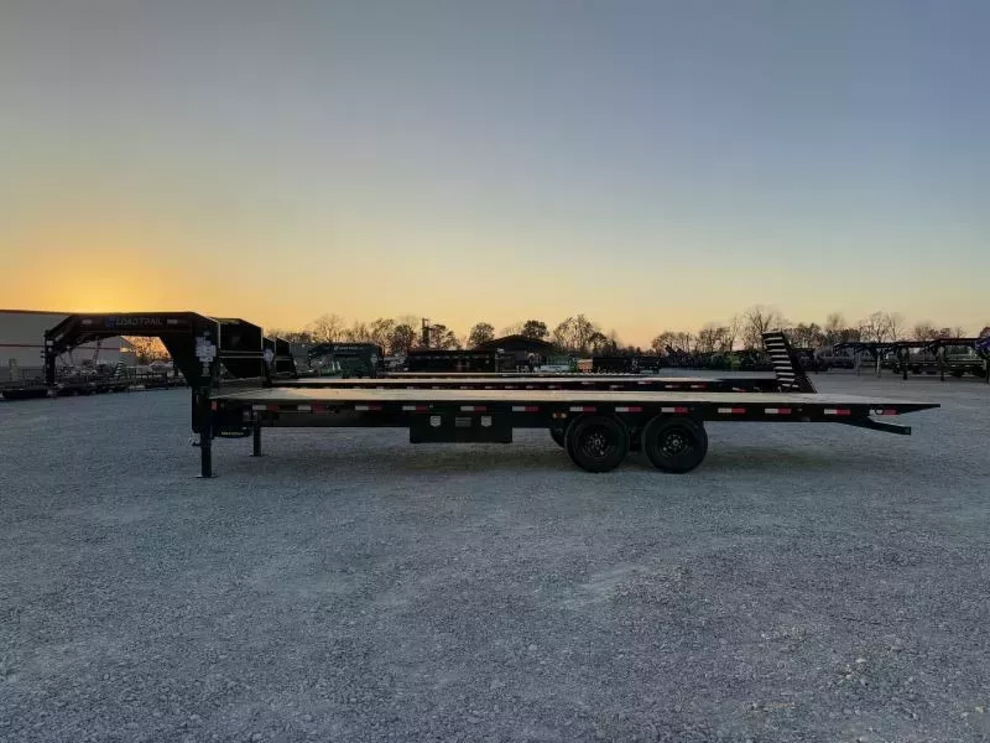 New 2025 Load Trail GE 102X28 GOOSENECK FULL TILT WIRELESS REMOTE 14K GVWR Tilt Trailer