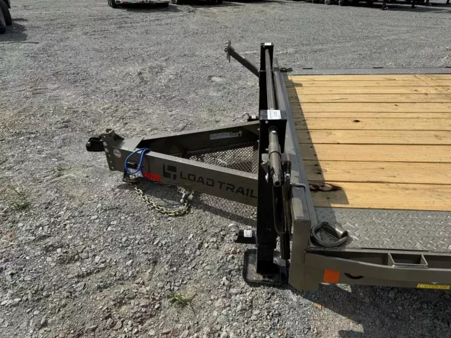 New 2025 Load Trail CH 102X24  Equipment Trailer STAND UP RAMPS, DRIVE OVER FENDERS