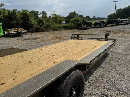 New 2025 Load Trail CH 102X24  Equipment Trailer STAND UP RAMPS, DRIVE OVER FENDERS