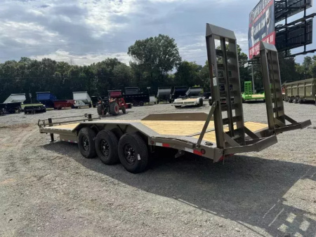 New 2025 Load Trail CH 102X24  Equipment Trailer STAND UP RAMPS, DRIVE OVER FENDERS