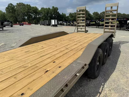New 2025 Load Trail CH 102X24  Equipment Trailer STAND UP RAMPS, DRIVE OVER FENDERS