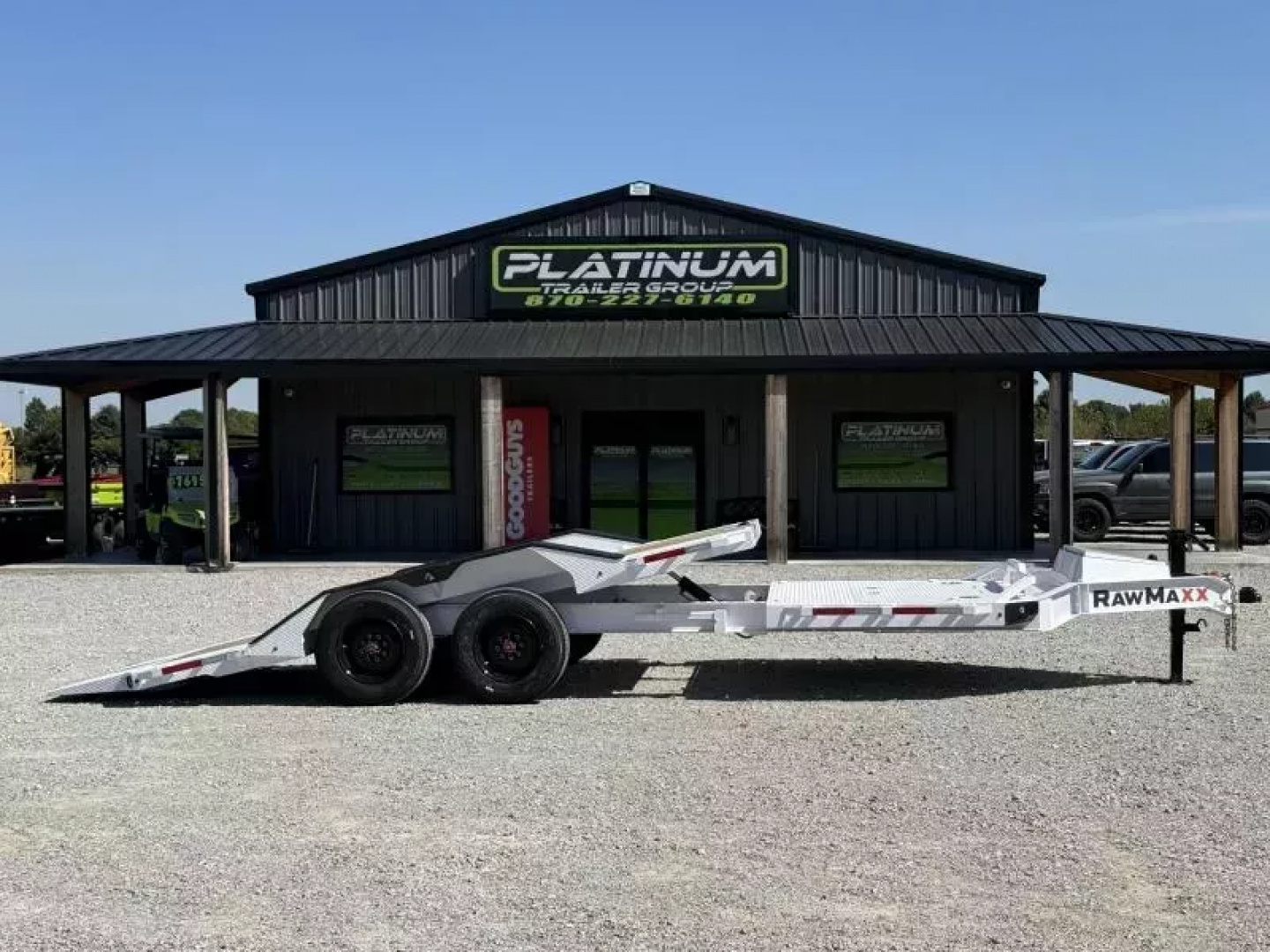 New 2026 RawMaxx GTX 102X22 20K GVWR EQUIPMENT Tilt Trailer