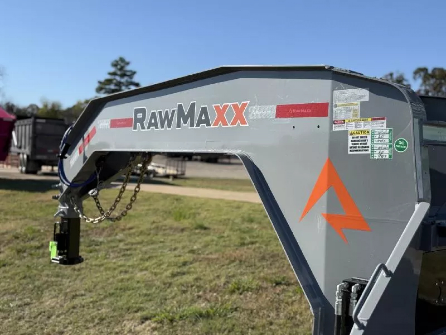 New 2026 RawMaxx HTX 102X32 GOOSENECK HYDRAULIC DISC BRAKE 11' HYDRAULIC DOVE/JACKS 24K GVWR
