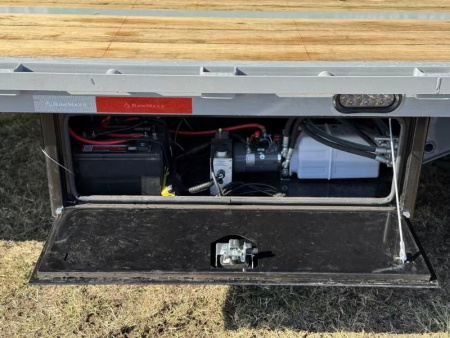 New 2026 RawMaxx HTX 102X32 GOOSENECK HYDRAULIC DISC BRAKE 11' HYDRAULIC DOVE/JACKS 24K GVWR