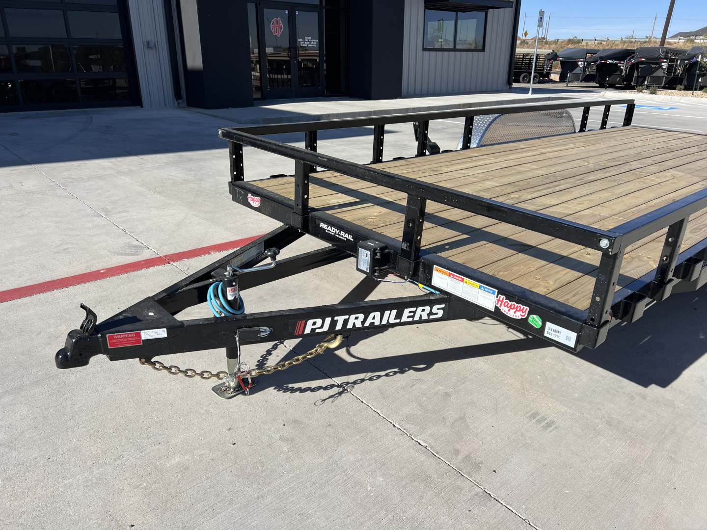 New 2026 PJ 83"x18' Tandem Axle Utility Trailer - UL