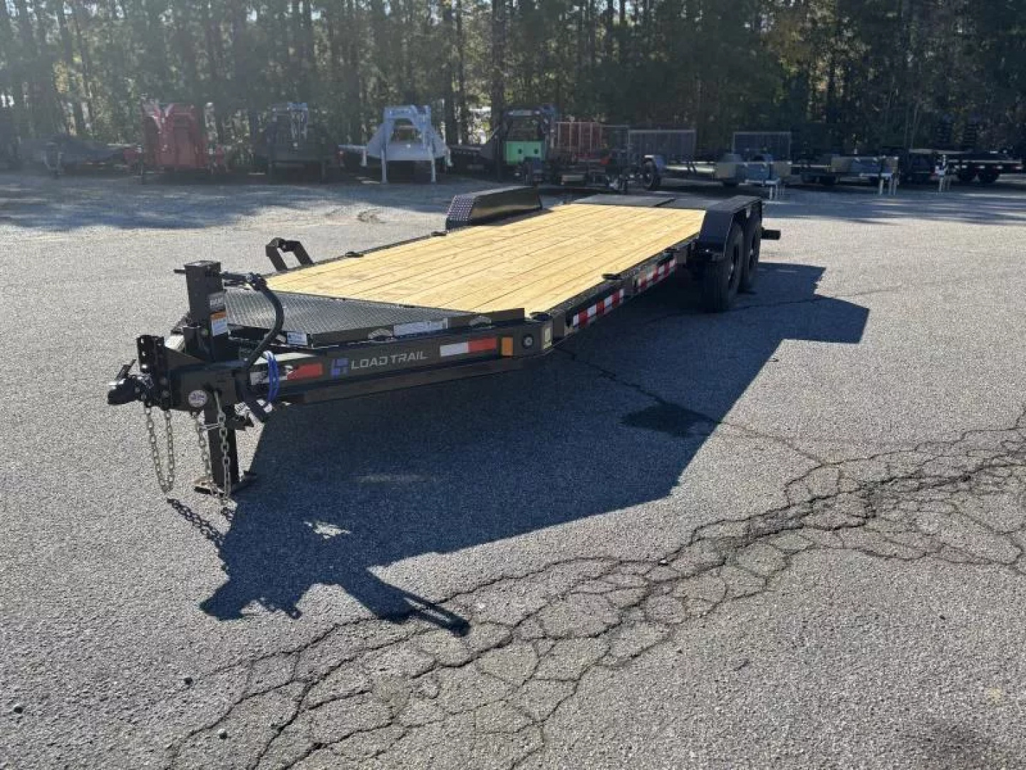 New 2026 Load Trail CB 83X22 14K GVWR I BEAM FRAME MAX RAMP Equipment Trailer