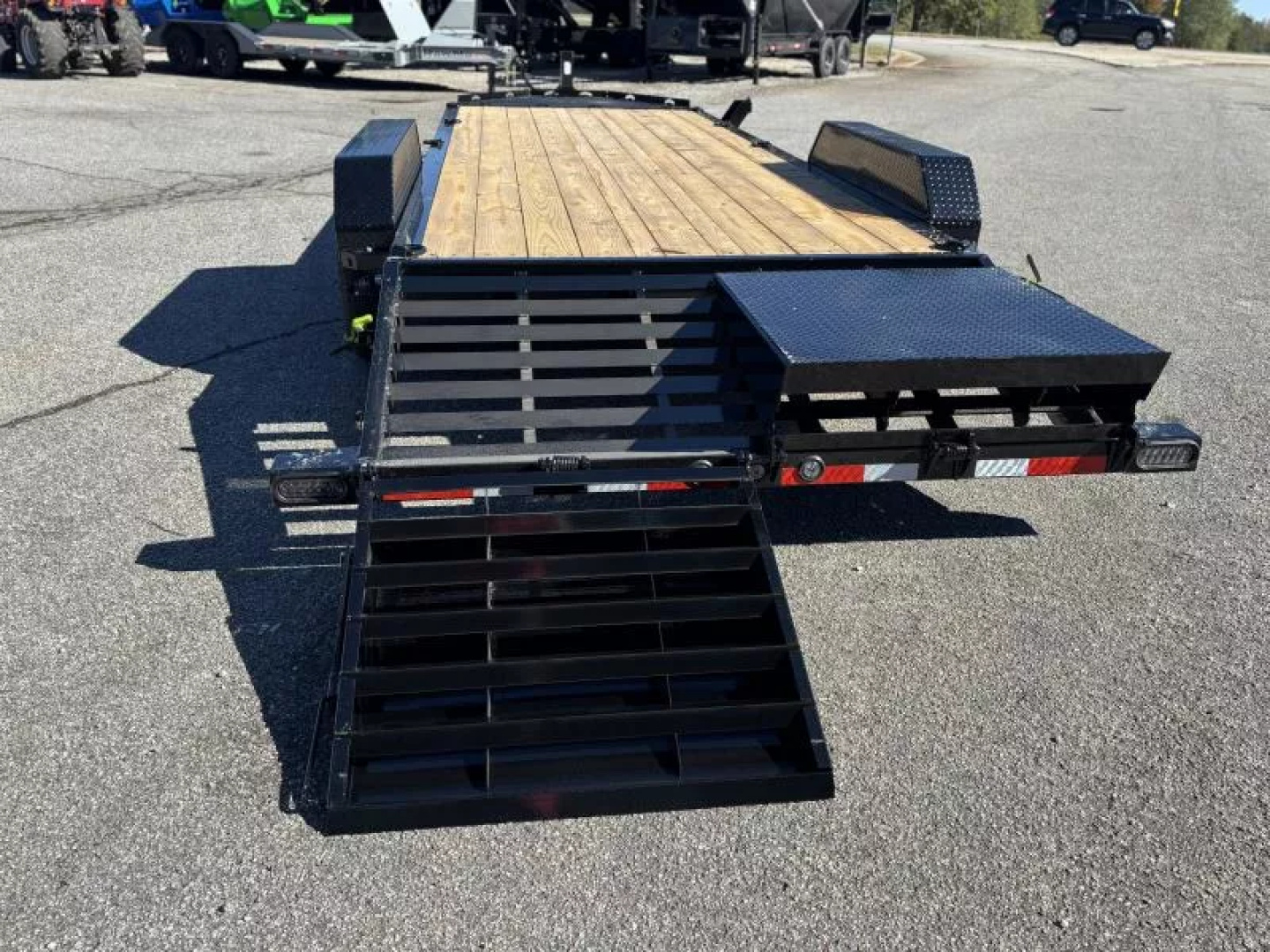 New 2026 Load Trail CB 83X22 14K GVWR I BEAM FRAME MAX RAMP Equipment Trailer