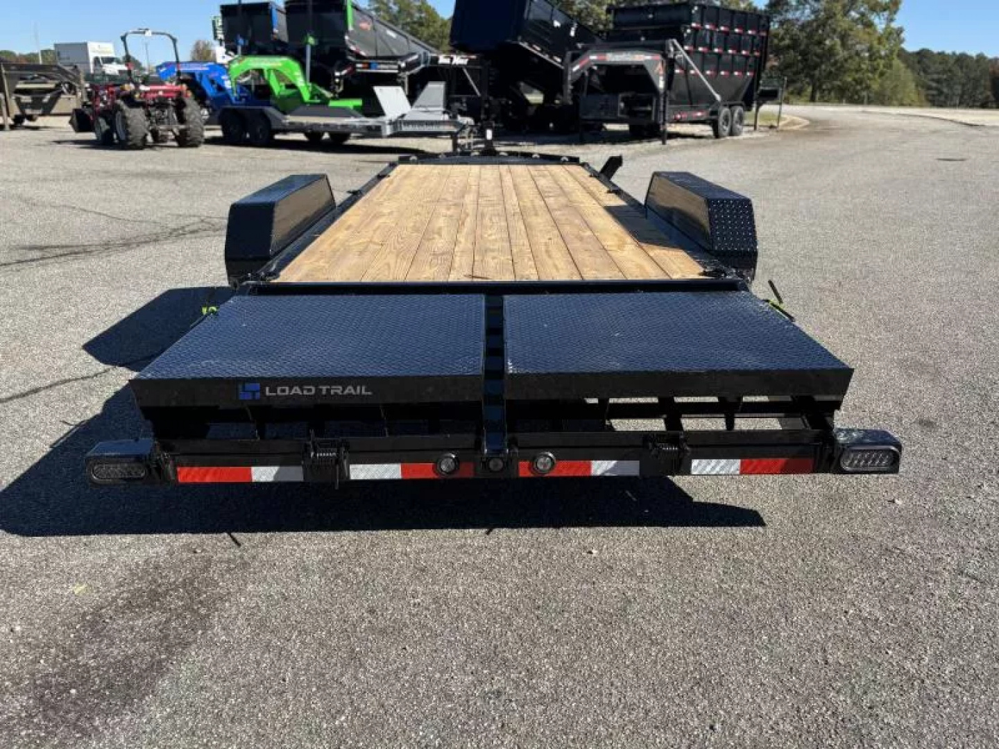 New 2026 Load Trail CB 83X22 14K GVWR I BEAM FRAME MAX RAMP Equipment Trailer