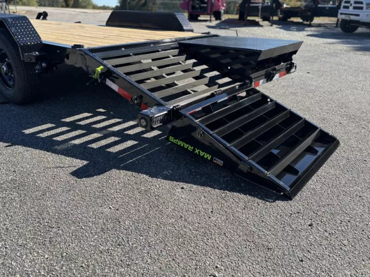 New 2026 Load Trail CB 83X22 14K GVWR I BEAM FRAME MAX RAMP Equipment Trailer