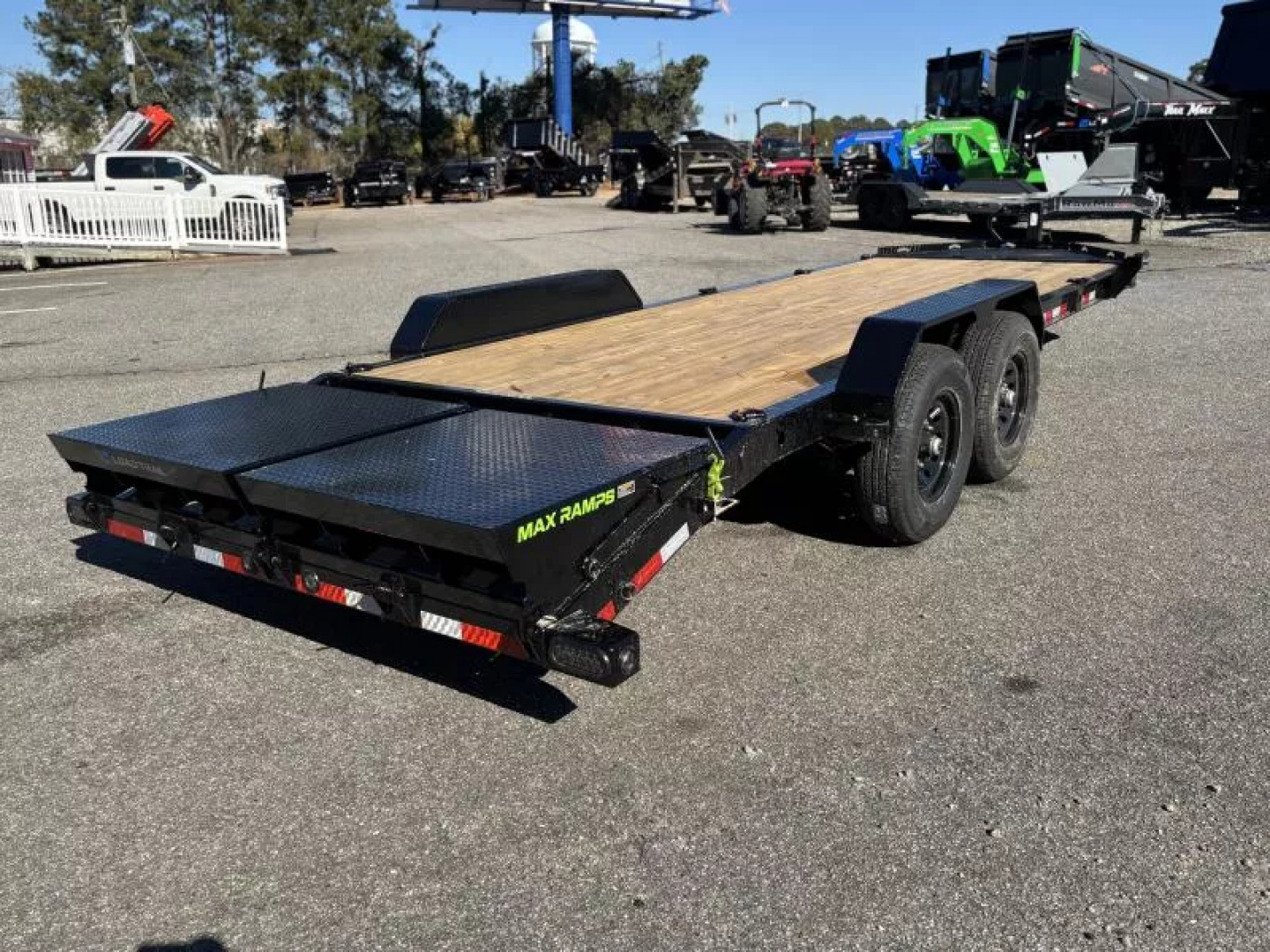 New 2026 Load Trail CB 83X22 14K GVWR I BEAM FRAME MAX RAMP Equipment Trailer