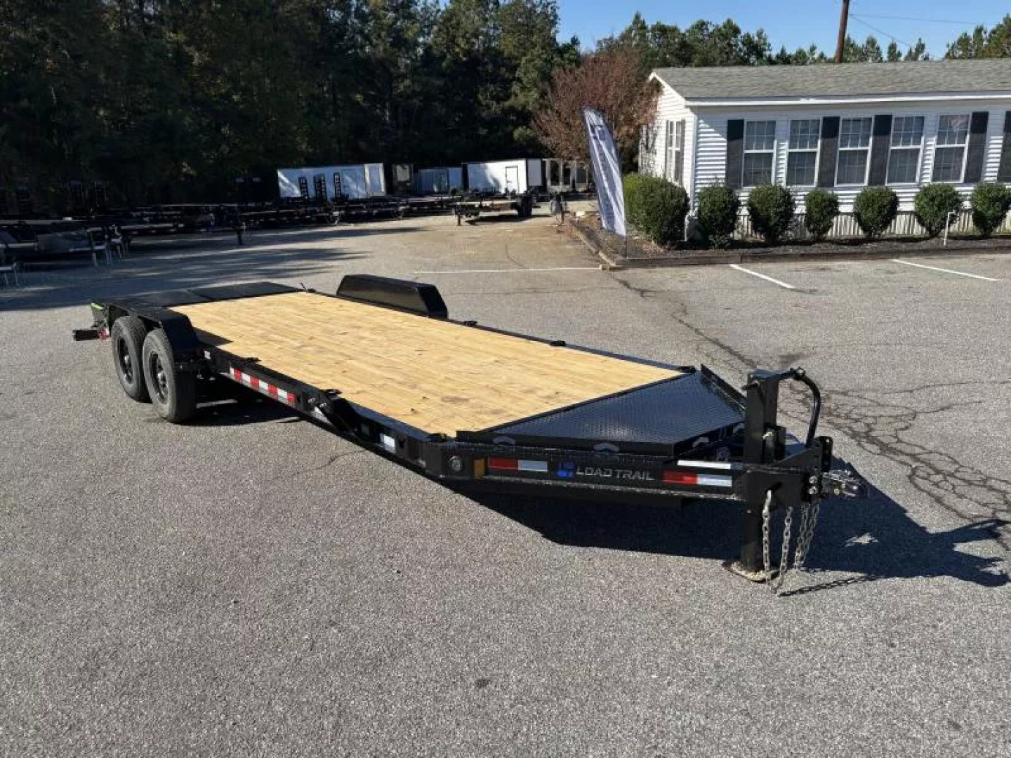 New 2026 Load Trail CB 83X22 14K GVWR I BEAM FRAME MAX RAMP Equipment Trailer