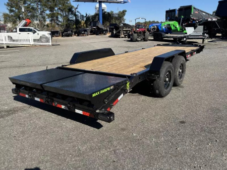 New 2026 Load Trail CB 83X22 14K GVWR I BEAM FRAME MAX RAMP Equipment Trailer