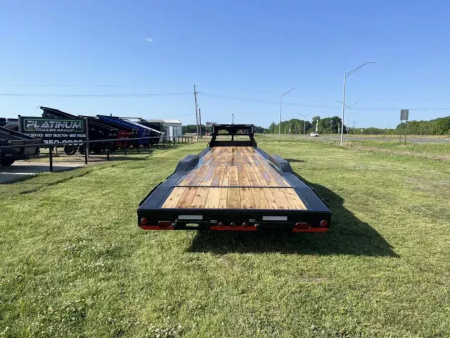 New 2025 Load Trail GC 102X40 LOWBOY  Car Hauler DRIVE OVER FENDER AND SLIDE IN RAMPS
