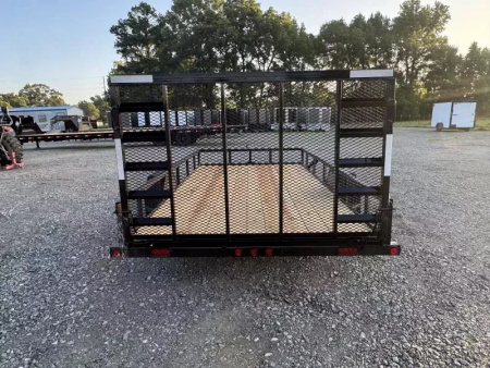 New 2026 Load Trail 77x12 W/4 FOOT GATE Utility Trailer