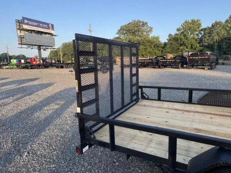 New 2026 Load Trail 77x12 W/4 FOOT GATE Utility Trailer