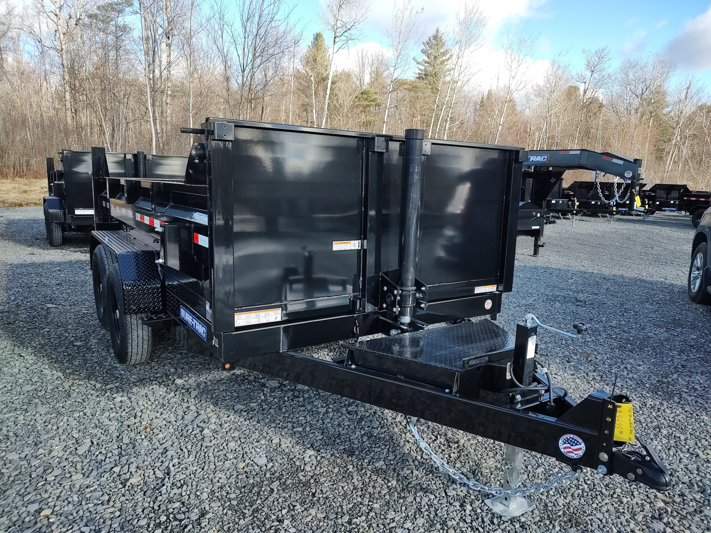 New 2026 Sure-Trac 7'X12' HD Dump Trailer 12K GVW