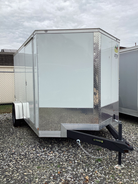 New 2025 Covered Wagon Trailers 7X12VN-3K GVWR Cargo / Enclosed Trailer