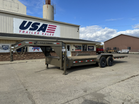 New 2026 Load Trail 83x24 Rapid Tilt 14K w/Hydro Jacks & Tuff Wireless Remote Gooseneck Bodies