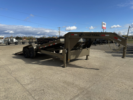 New 2026 Load Trail 83x24 Rapid Tilt 14K w/Hydro Jacks & Tuff Wireless Remote Gooseneck Bodies
