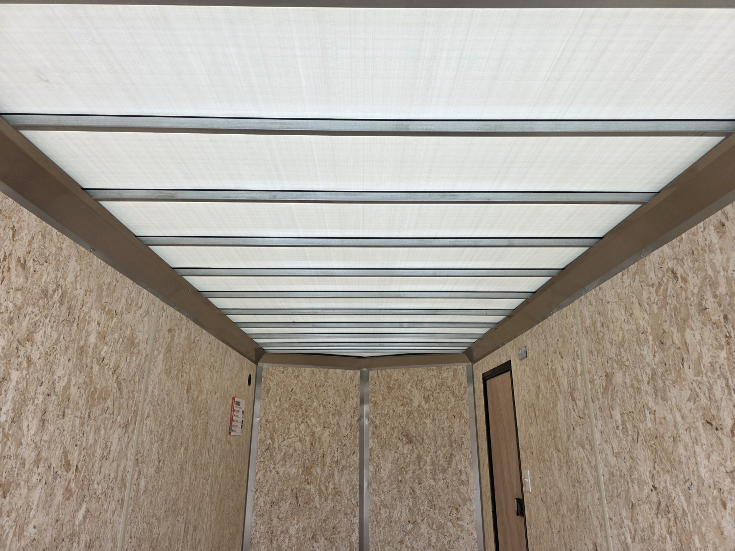 New 2026 Formula Trailers 7x16 7' INSIDE 080 SCREWLESS BLACKOUT ALUM WHEELS SXS UTV GOLFCART TRANSLUCENT ROOF Cargo / Enclosed Trailer