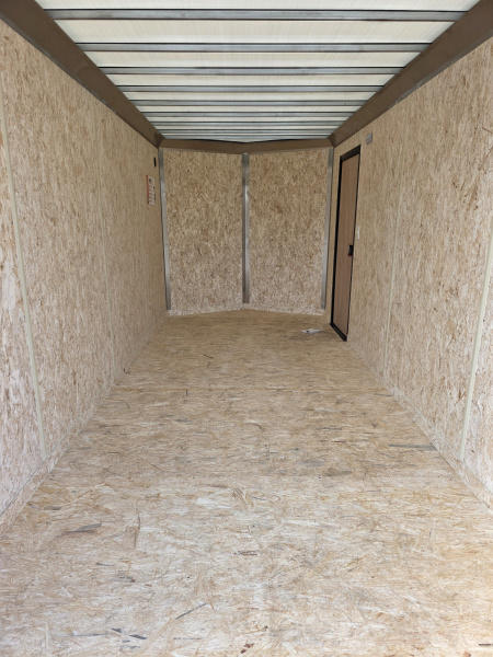 New 2026 Formula Trailers 7x16 7' INSIDE 080 SCREWLESS BLACKOUT ALUM WHEELS SXS UTV GOLFCART TRANSLUCENT ROOF Cargo / Enclosed Trailer