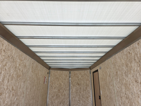 New 2026 Formula Trailers 7x16 7' INSIDE 080 SCREWLESS BLACKOUT ALUM WHEELS SXS UTV GOLFCART TRANSLUCENT ROOF Cargo / Enclosed Trailer