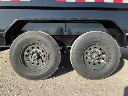 New 2026 PJ 83"x14' GN Tandem Axle Low Pro High Side Dump w/ 48" Sides – DM