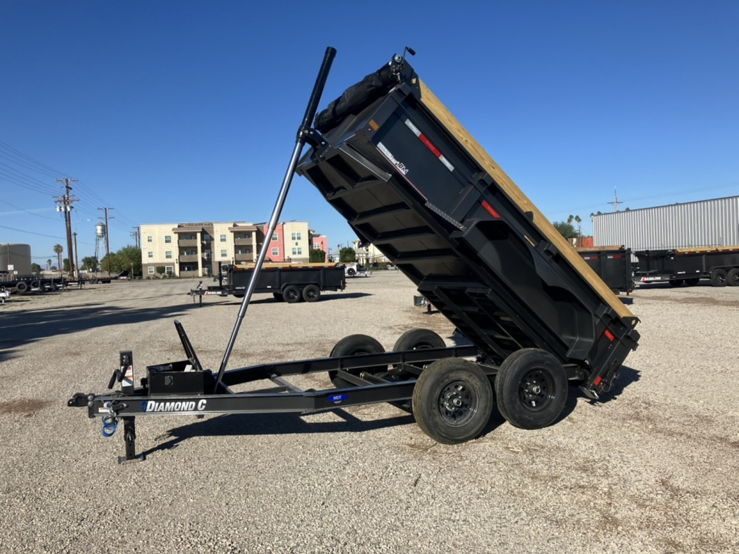 New 2026 Diamond C Trailers MDT206 12X77X24 Dump Trailer
