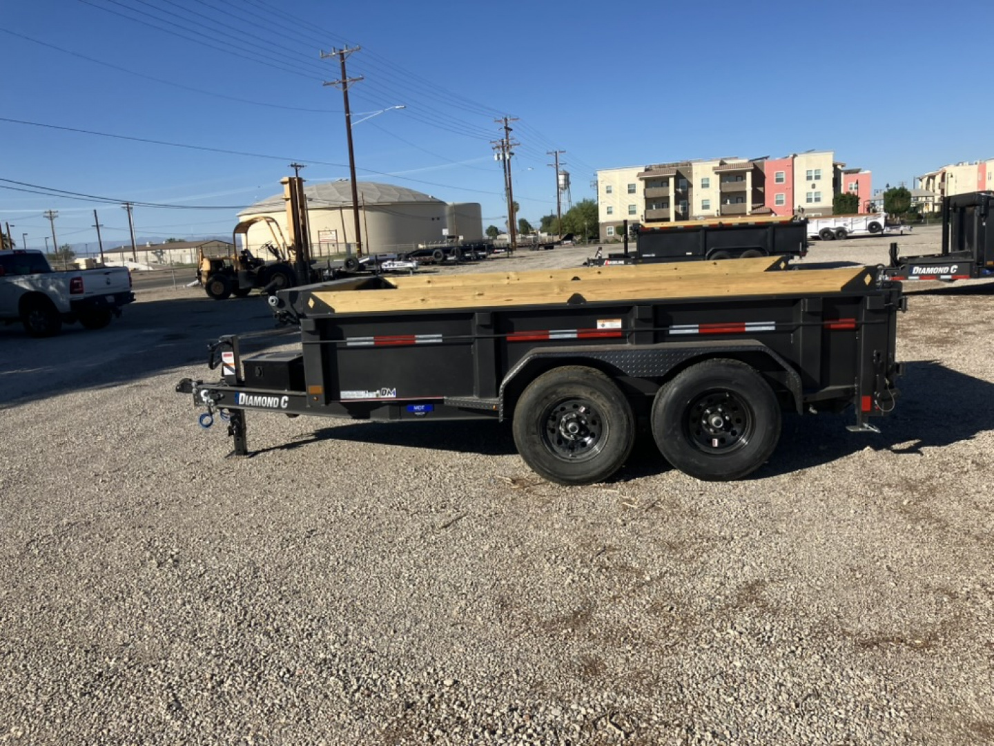 New 2026 Diamond C Trailers MDT206 12X77X24 Dump Trailer