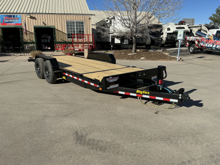 New 2026 Big Tex Trailers 14TL-20BK Flatbed Trailer